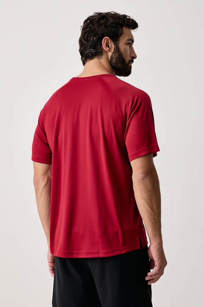 Odzież Nike T-shirt treningowy męski Flex Dri-FIT IF2136.608 czerwony