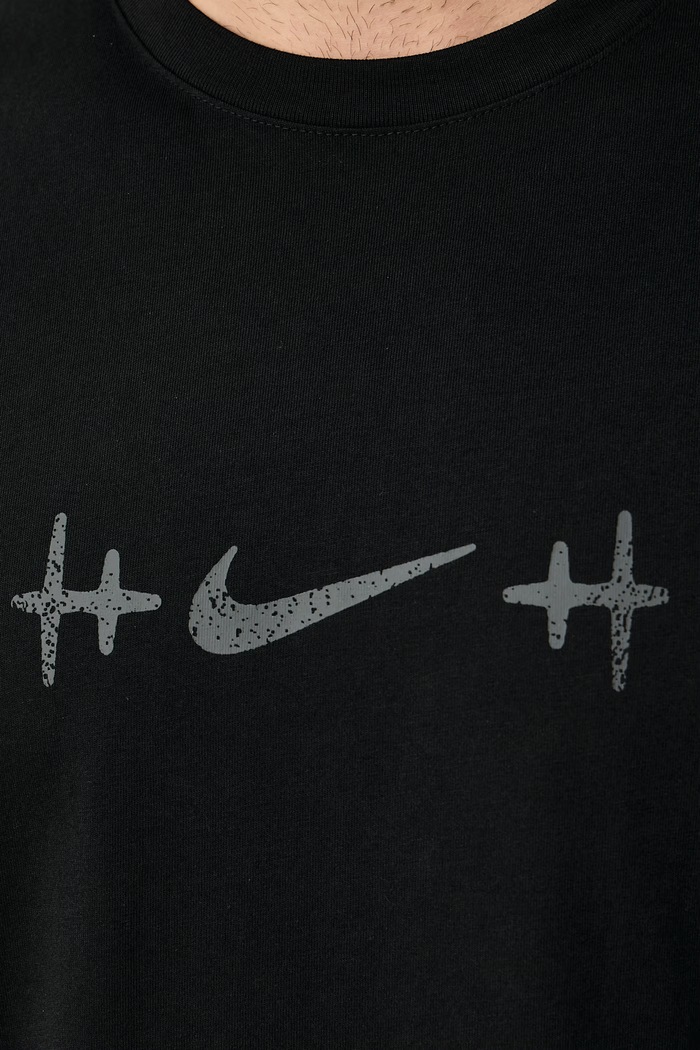 Koszulka bez rękawów męska bawełniana N.A.C. Nike czarny IM6159.010
