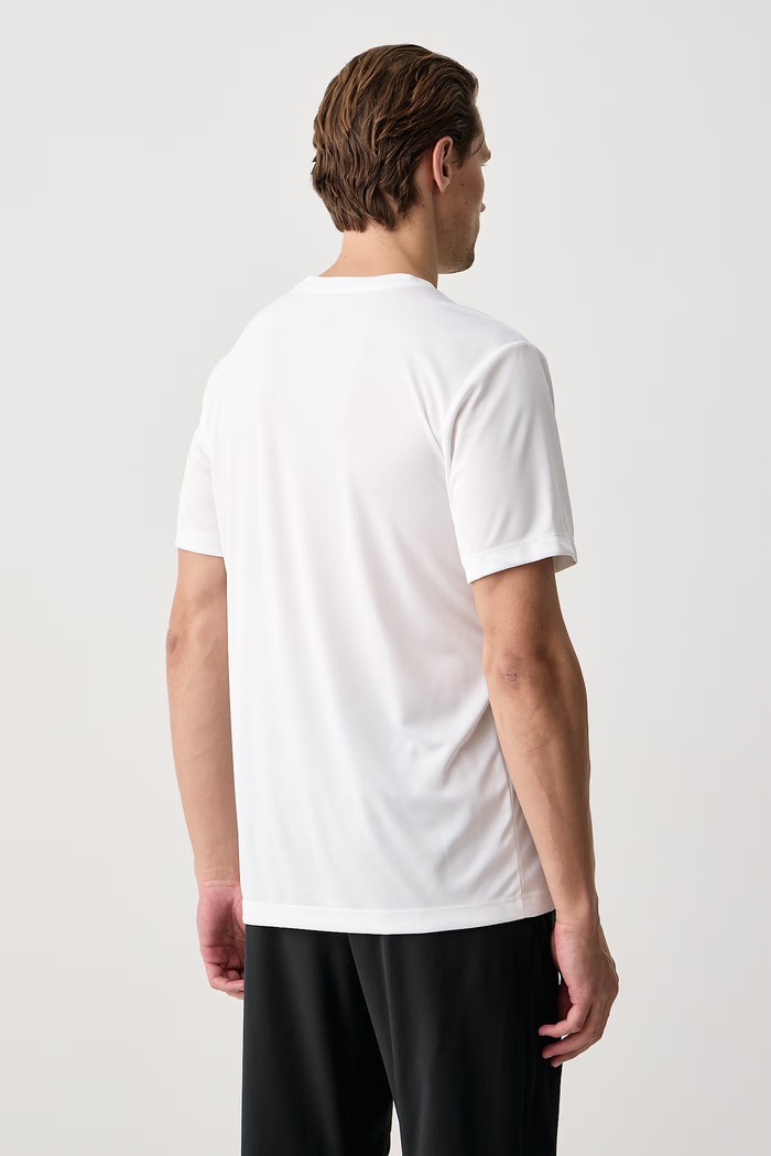 Odzież Nike T-shirt treningowy męski Dri-FIT IO1425.100 biały