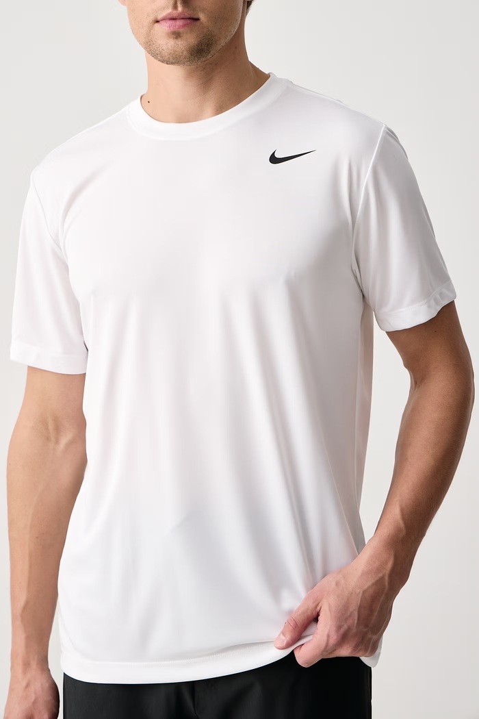 T-shirt treningowy męski Dri-FIT Nike IO1425.100 biały