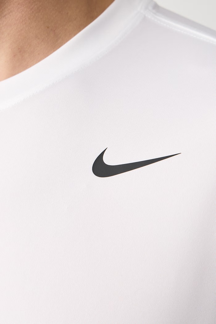 T-shirt treningowy męski Dri-FIT Nike biały IO1425.100