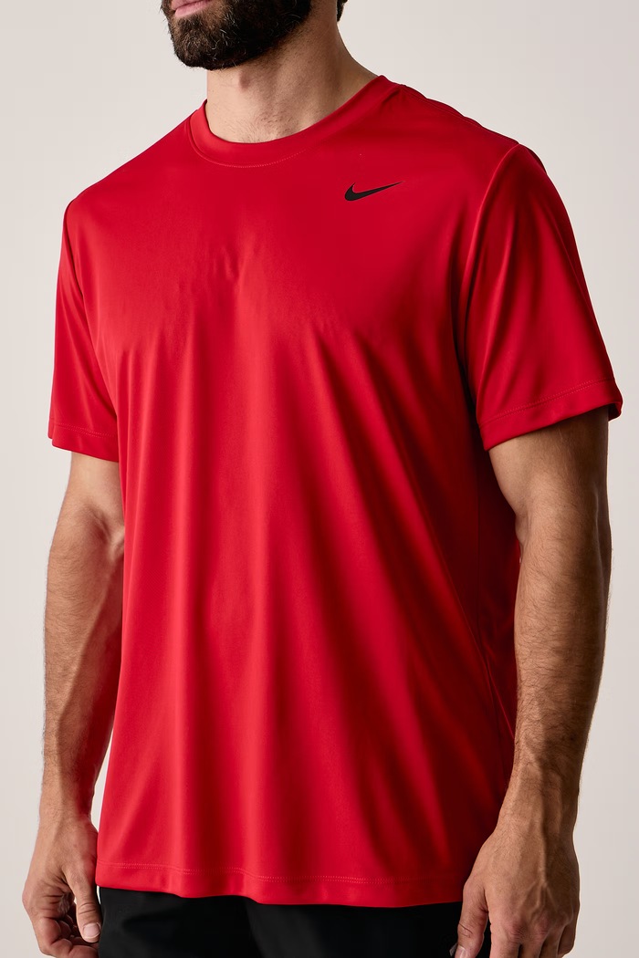 T-shirt treningowy męski Dri-FIT Nike IO1425.657 czerwony