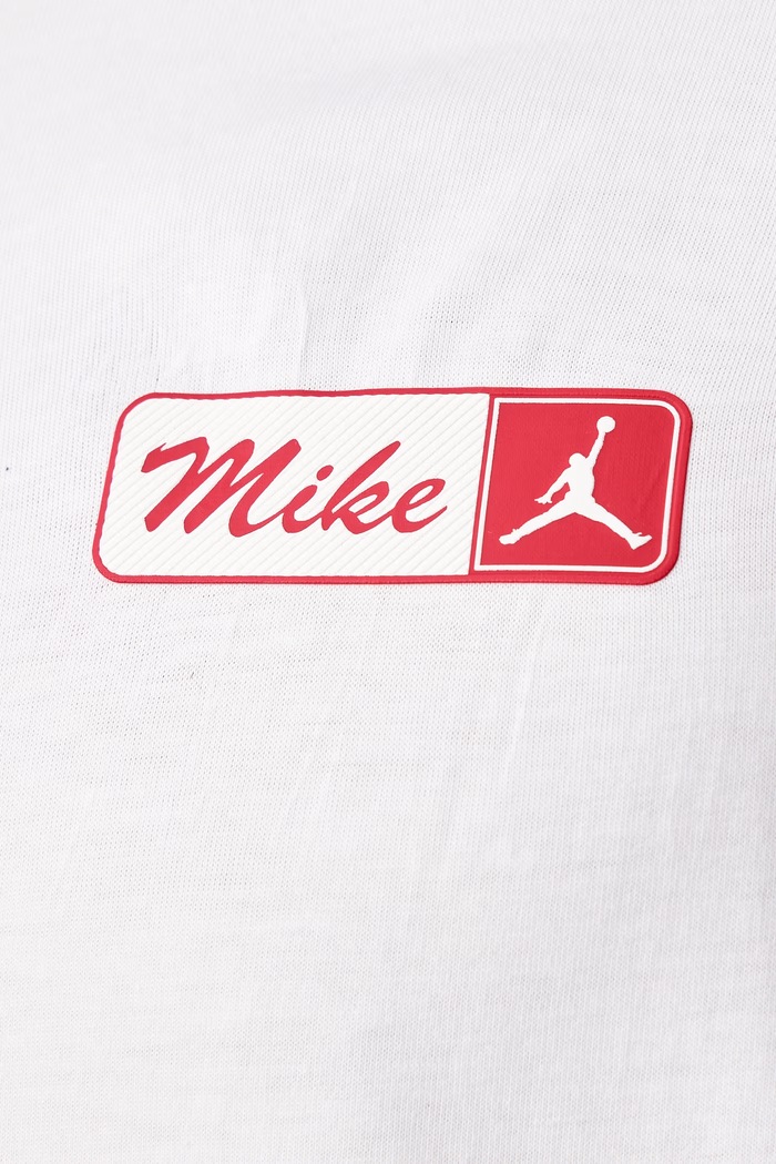 T-shirt męski bawełniany Brooklyn Jordan biały IX5406.100