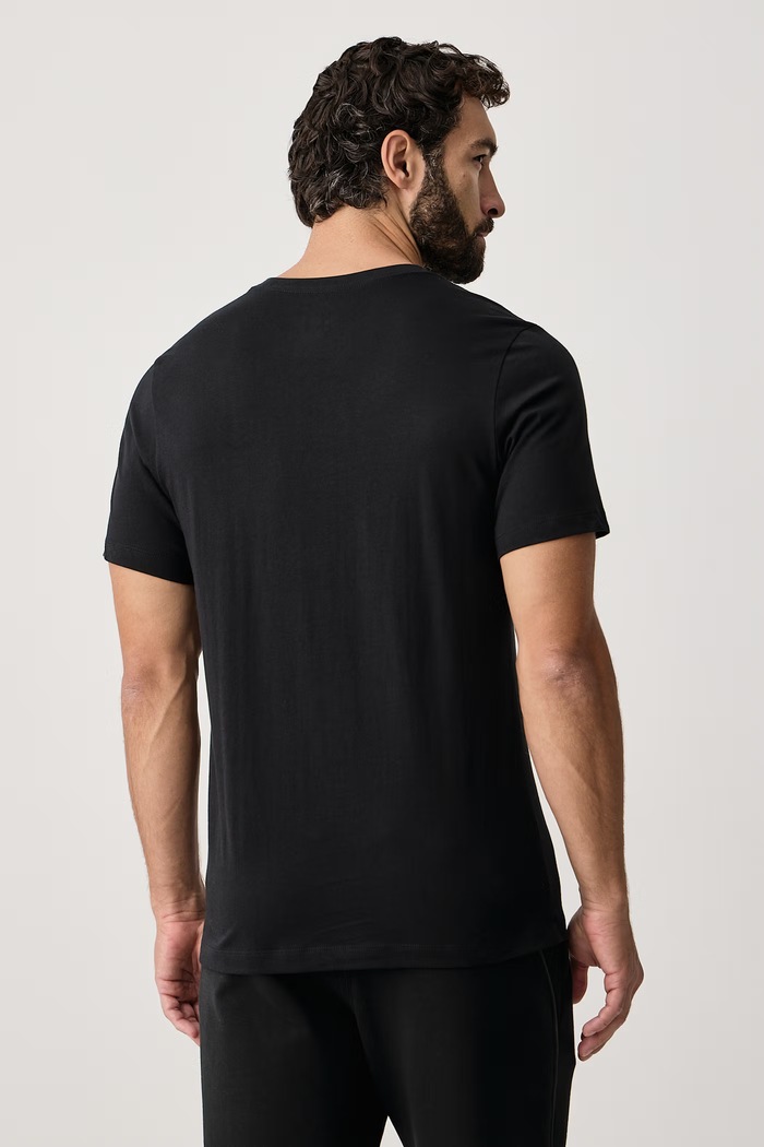 Ruházat Nike Sportswear Basic férfi pamut Club AR4997.014 fekete