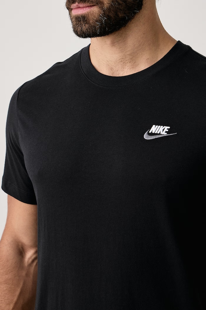 Basic férfi pamut Club Nike Sportswear AR4997.014 fekete