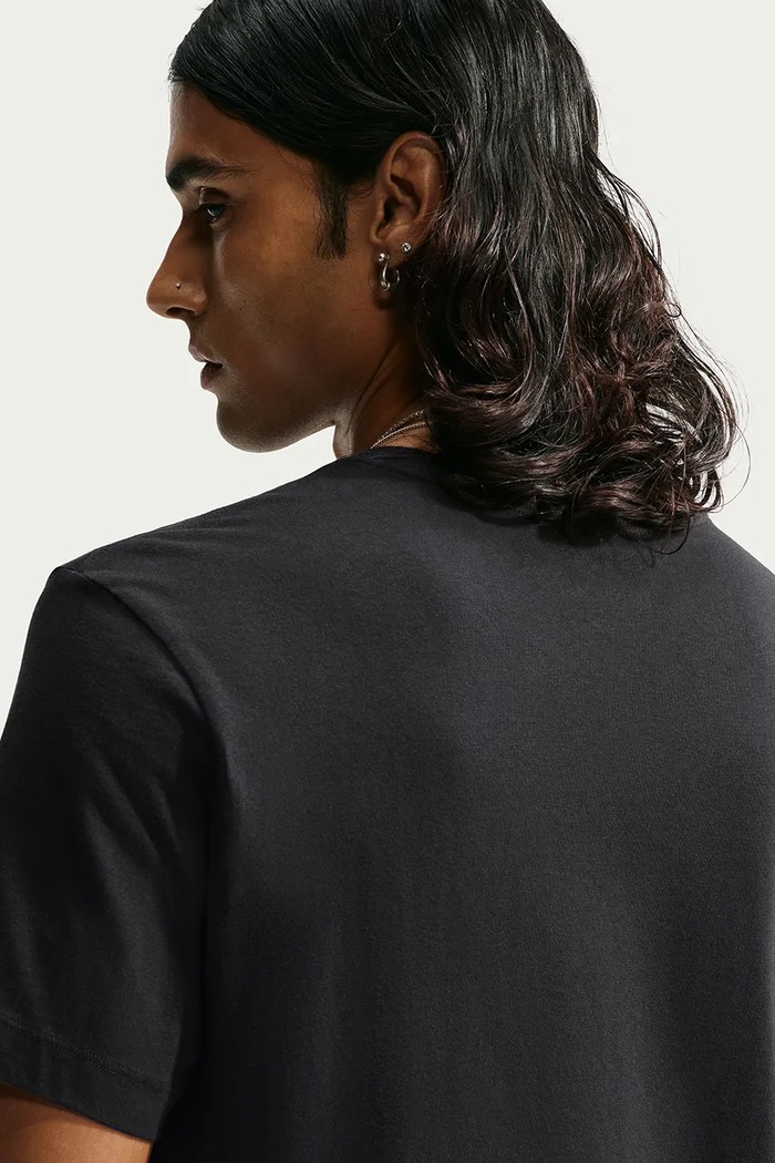 Odzież Nike Sportswear T-shirt basic męski bawełniany Club AR4997.023 czarny
