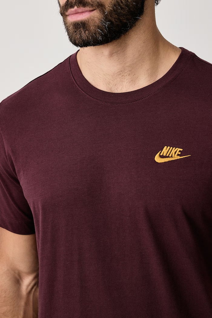 Ruházat Nike Sportswear Basic férfi pamut Club AR4997.653 burgundia