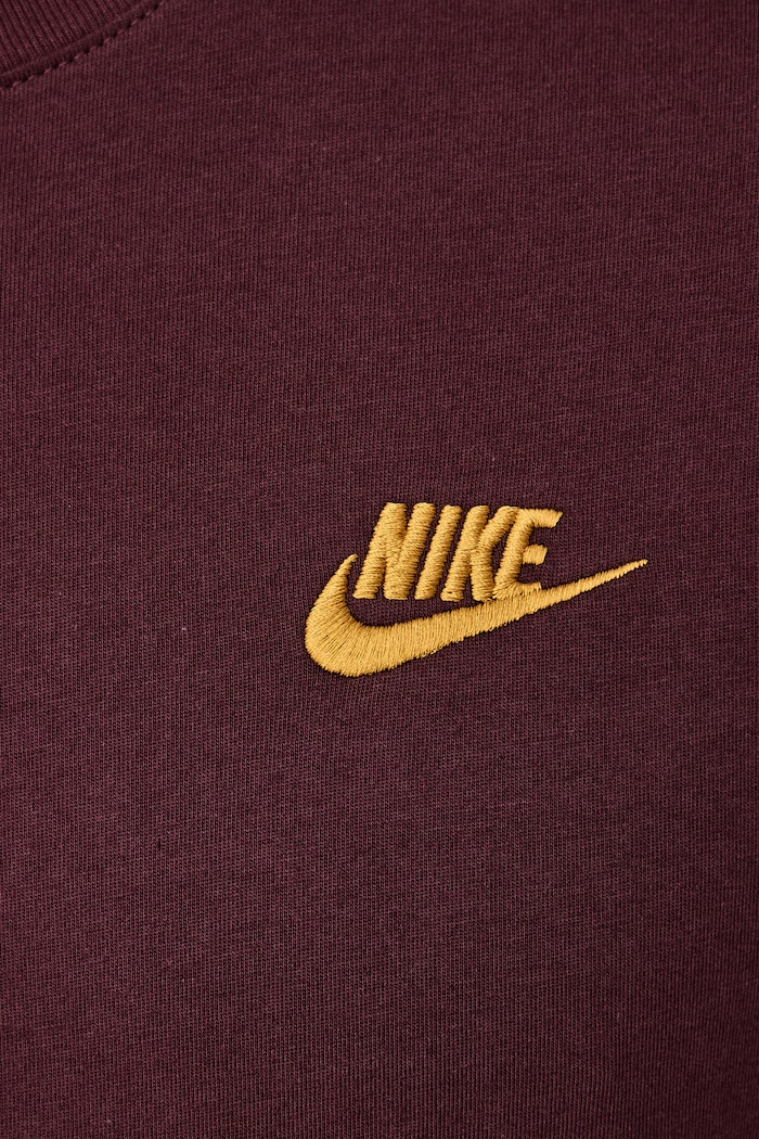Basic férfi pamut Club Nike Sportswear AR4997.653 burgundia