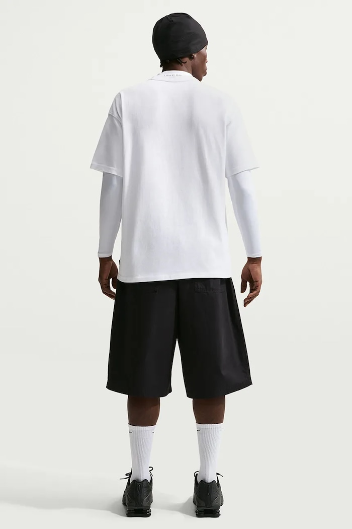 Nike Sportswear T-shirt męski bawełniany Premium Essentials IH1121.100 biały AW26
