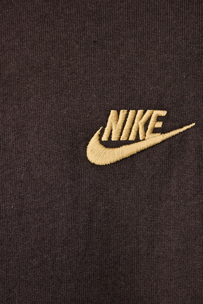 Férfi pamut póló Premium Essentials Nike Sportswear barna IH1121.220