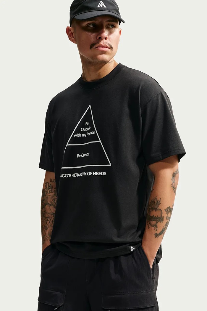 Nike ACG: All Conditions Gear T-shirt męski ACG czarny IM5034.010