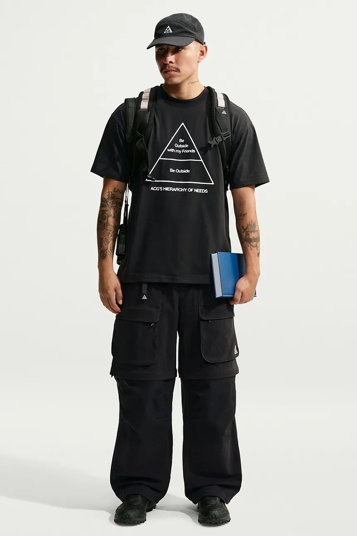 Nike ACG: All Conditions Gear T-shirt męski ACG IM5034.010 czarny AW26