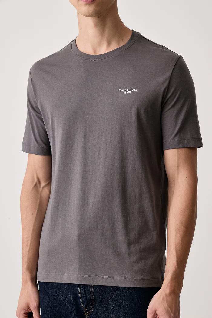 T-shirt basic męski bawełniany 2-pack Marc O'Polo zielony 5000016783
