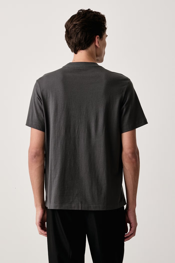 Odzież Calvin Klein Jeans T-shirt męski bawełniany LV04RH844G szary