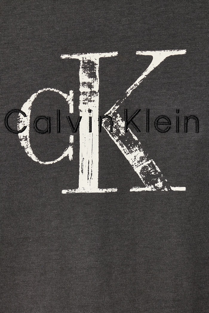 T-shirt męski bawełniany Calvin Klein Jeans szary LV04RH844G