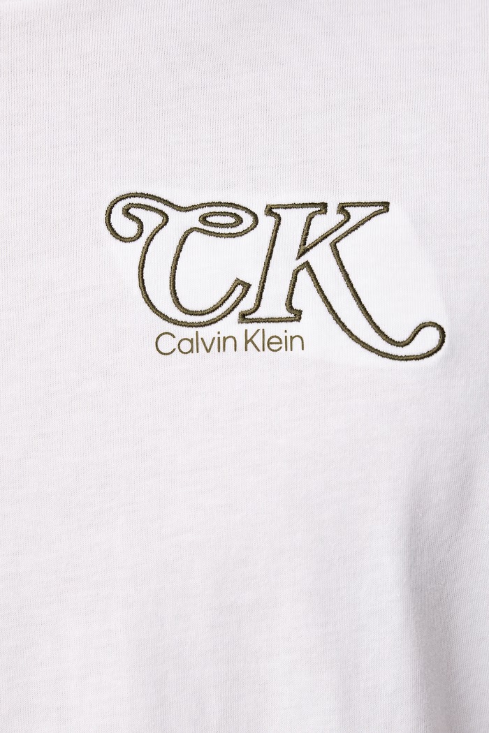 T-shirt męski Calvin Klein Jeans biały LV04RH819G