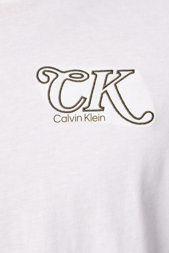 T-shirt męski Calvin Klein Jeans biały LV04RH819G