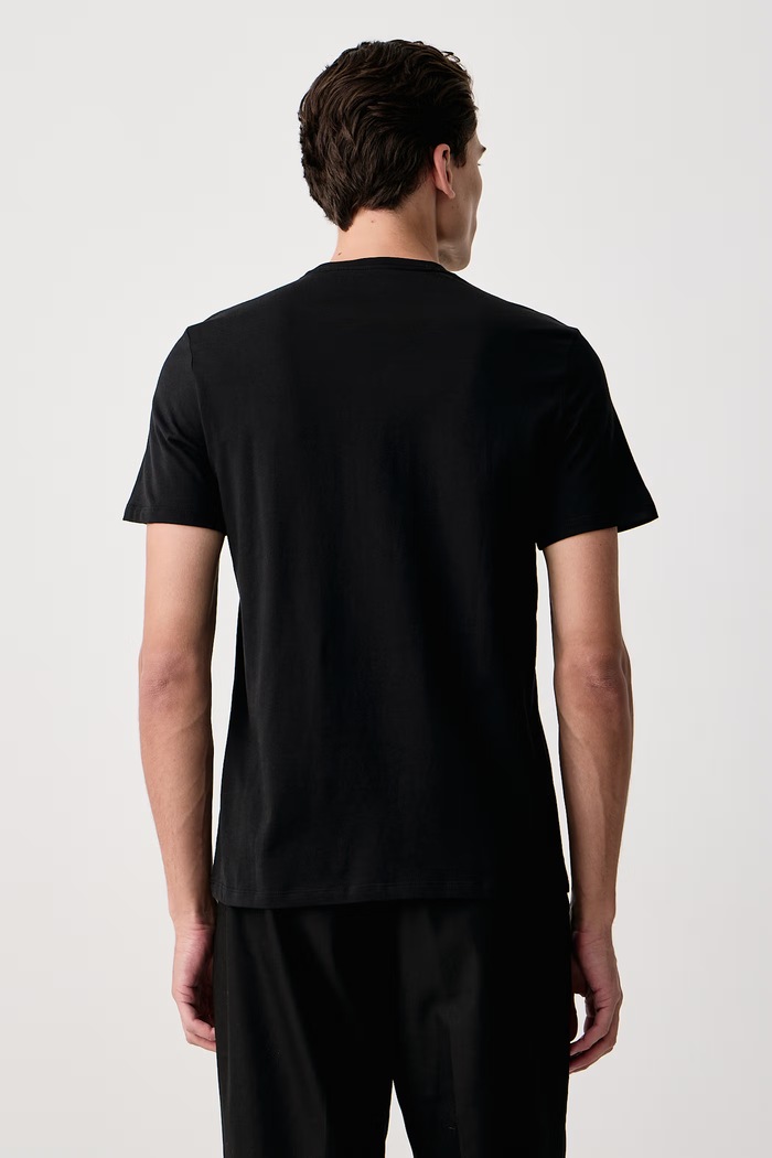 Odzież Calvin Klein Jeans T-shirt męski LV04RH819G czarny