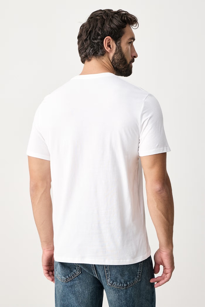 Odzież Calvin Klein Jeans T-shirt męski bawełniany LV04RH817G biały