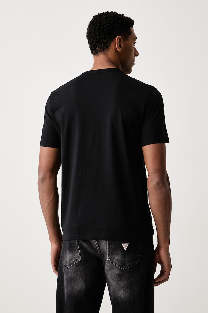 Odzież Calvin Klein Jeans T-shirt męski bawełniany LV04RH817G czarny