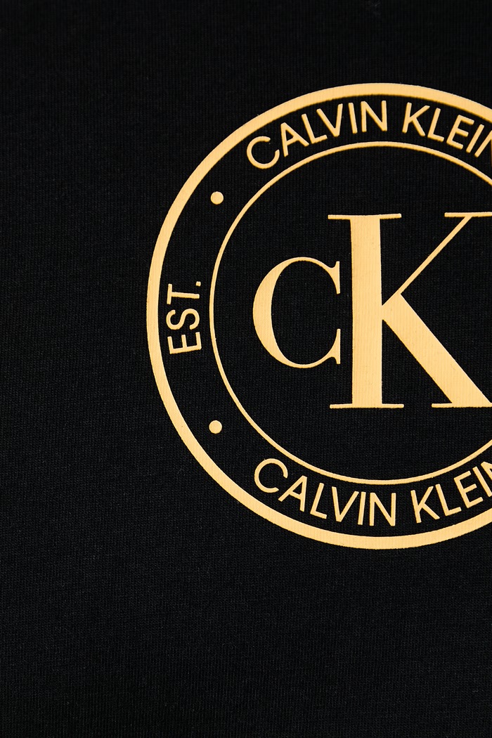 T-shirt męski bawełniany Calvin Klein Jeans czarny LV04RH817G