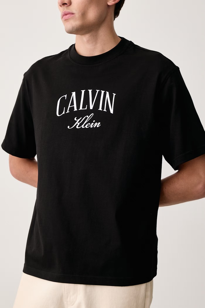T-shirt męski bawełniany Calvin Klein Jeans LV04RH813G czarny