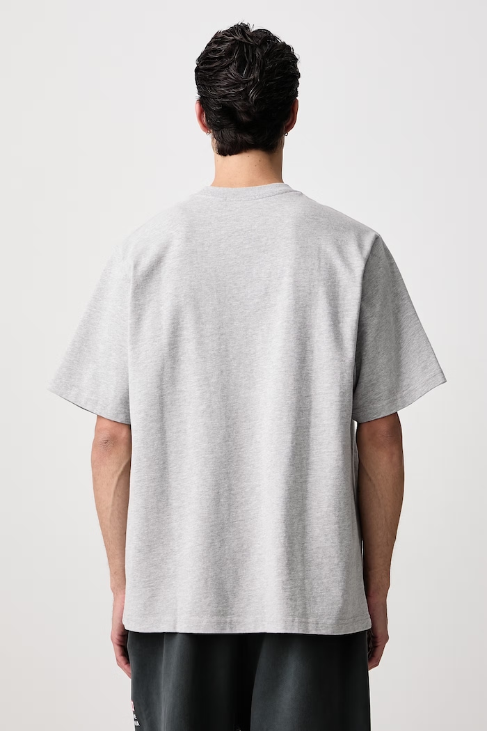 Îmbrăcăminte Willy Chavarria OS ETERNAL FASHION CREATIONS tricou din bumbac pentru bărbați MUJTE026.061N gri
