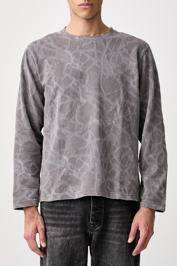 Longsleeve with cotton Men's BEAMS gray 1114.1238.147