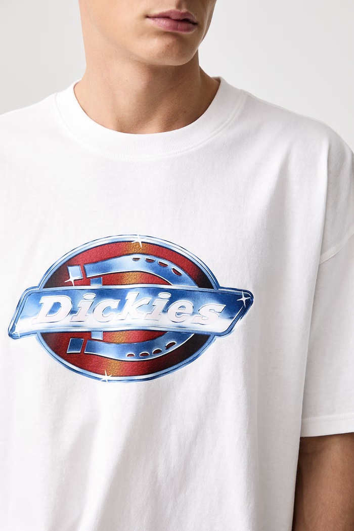 T-shirt męski bawełniany Dickies DK0A8DTG0WH1 biały