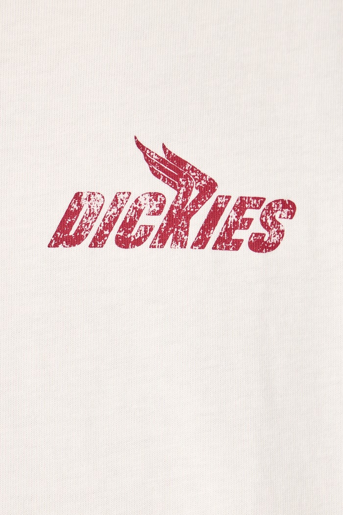 T-shirt męski bawełniany Dickies beżowy DK0A8CCLC481