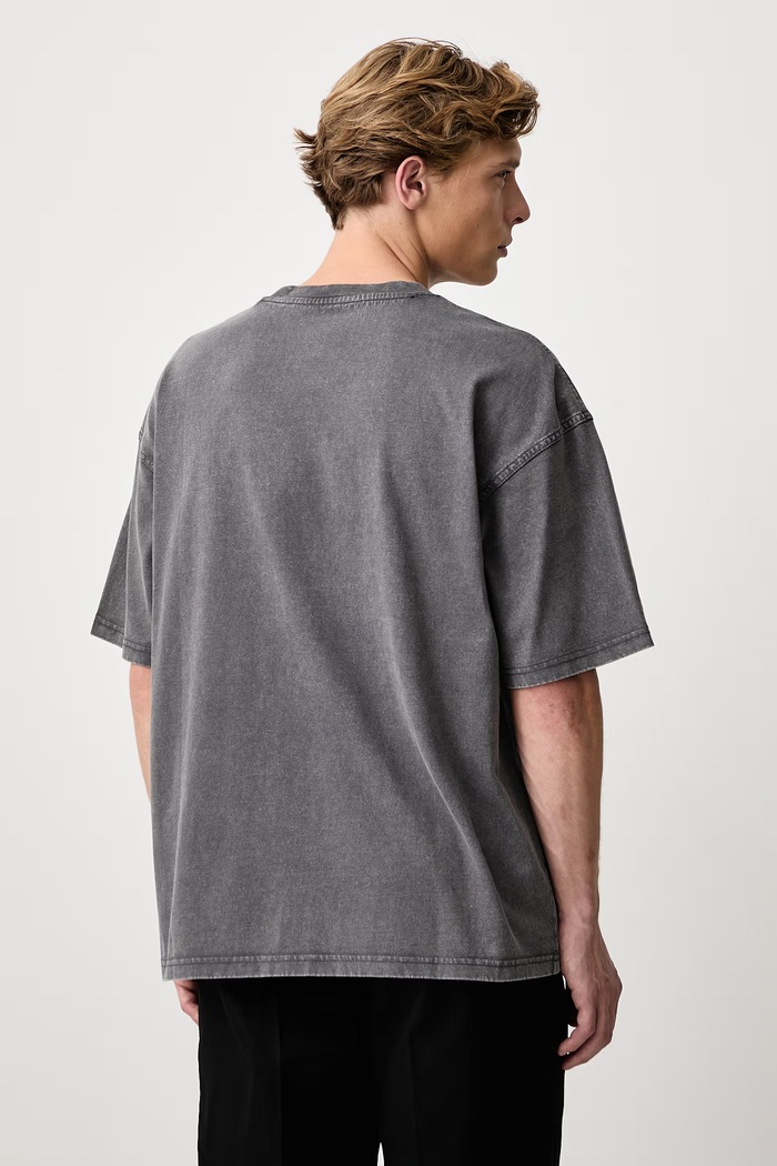Odzież Dickies T-shirt męski bawełniany DK0A8CIM0CH1 szary