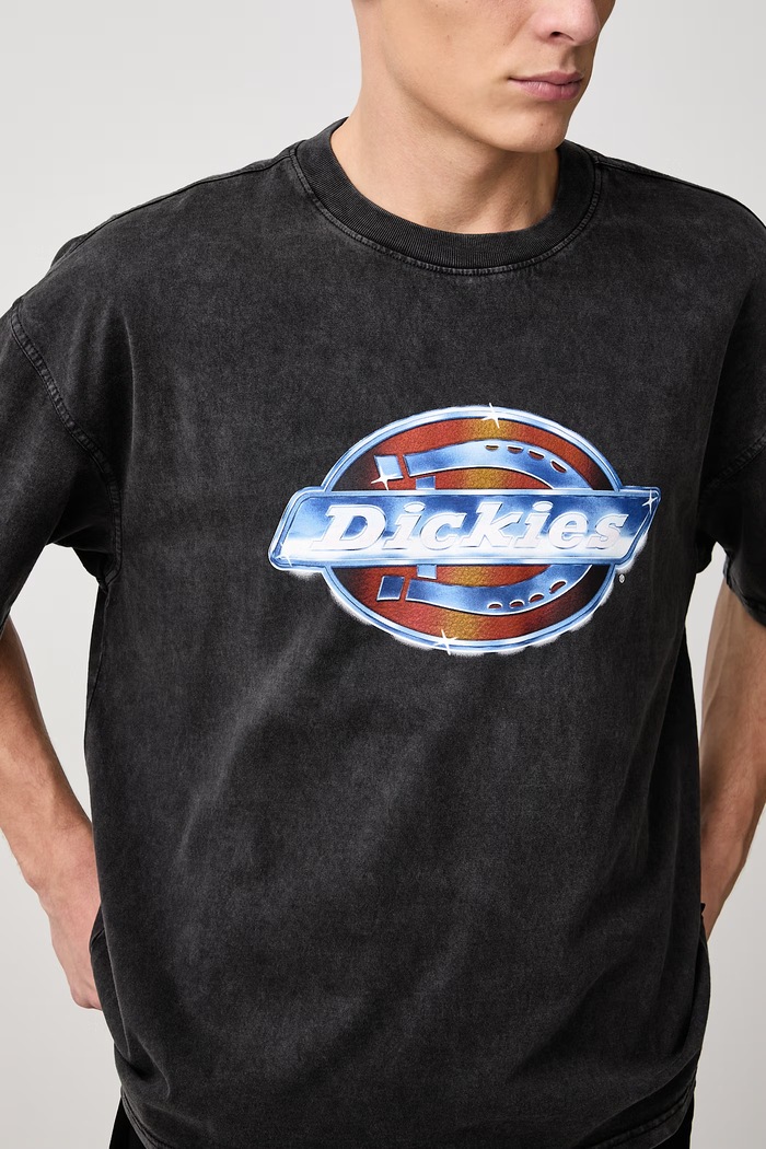 T-shirt męski bawełniany Dickies DK0A8DTGBLK1 czarny