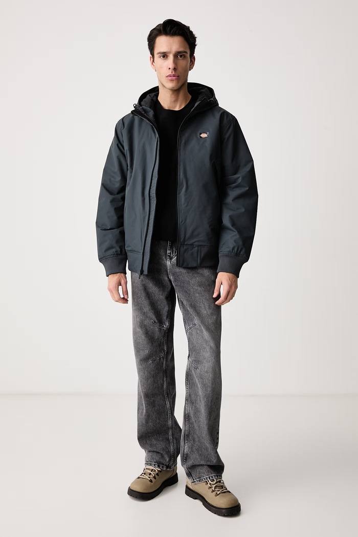 Dickies T-shirt męski bawełniany DK0A8CIOBLK1 czarny AW26