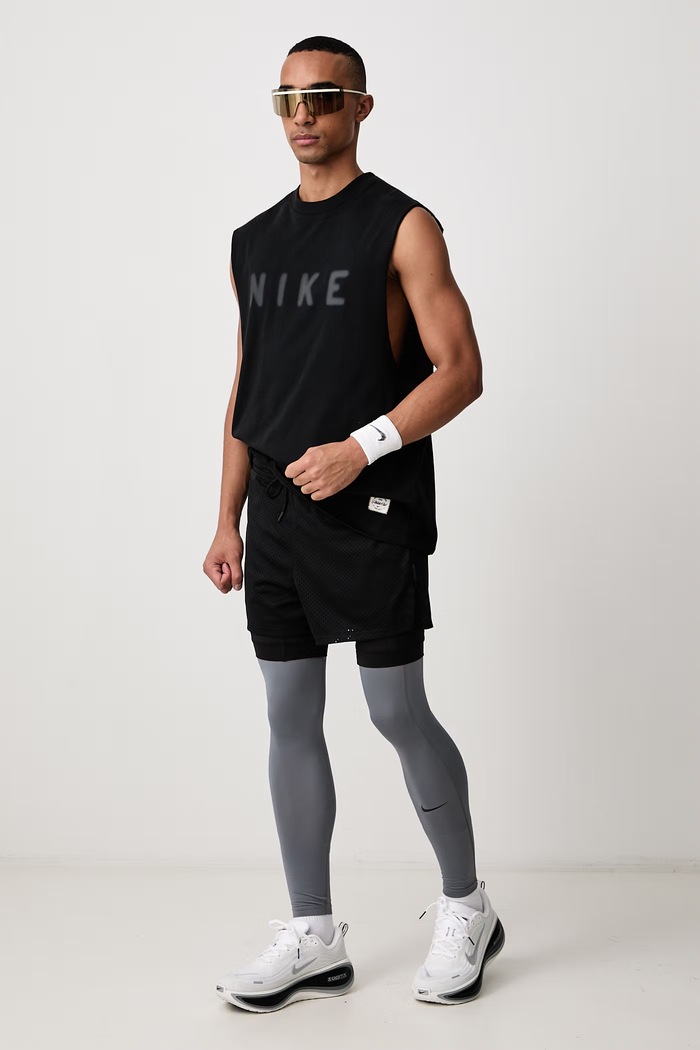 Nike Tricou sport pentru bărbați cu bumbac N.A.C. Dri-FIT IF2797.010 negru AW26