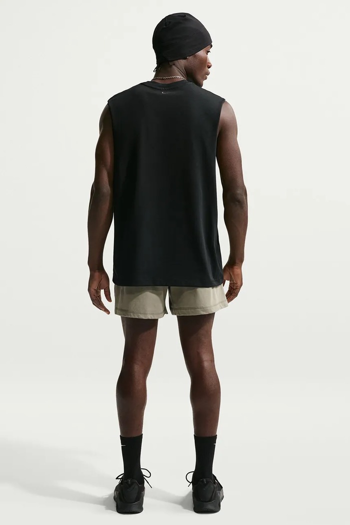 Nike Sportska majica kratkih rukava za muškarce s pamukom N.A.C. Dri-FIT IF2797.010 crna AW26