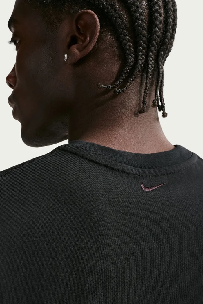 Sportska majica kratkih rukava za muškarce s pamukom N.A.C. Dri-FIT Nike IF2797.010 crna
