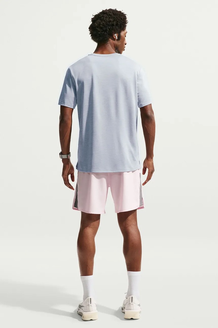 Nike Sportska majica kratkih rukava za muškarce Miler Dri-FIT IF2082.097 siva AW26