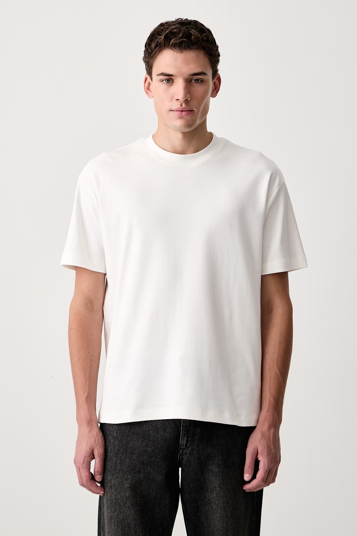 Marc O'Polo T-shirt męski bawełniany biały 5000010171