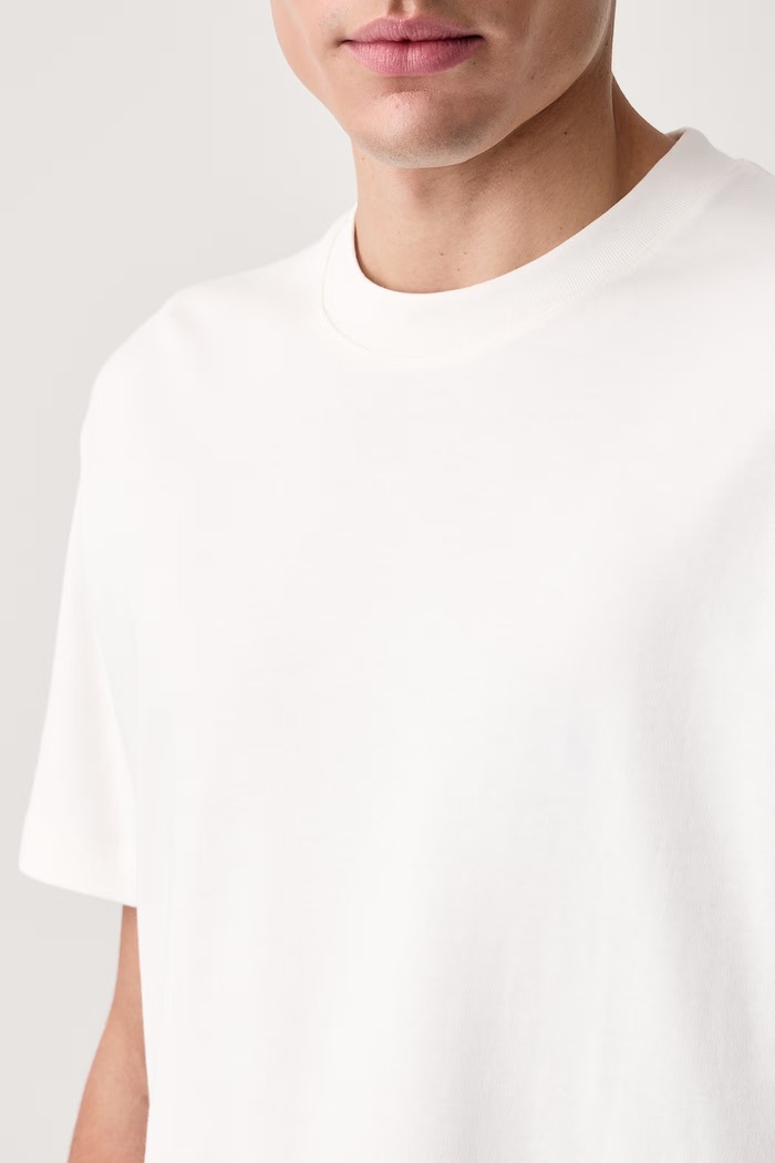 T-shirt męski bawełniany Marc O'Polo 5000010171 biały