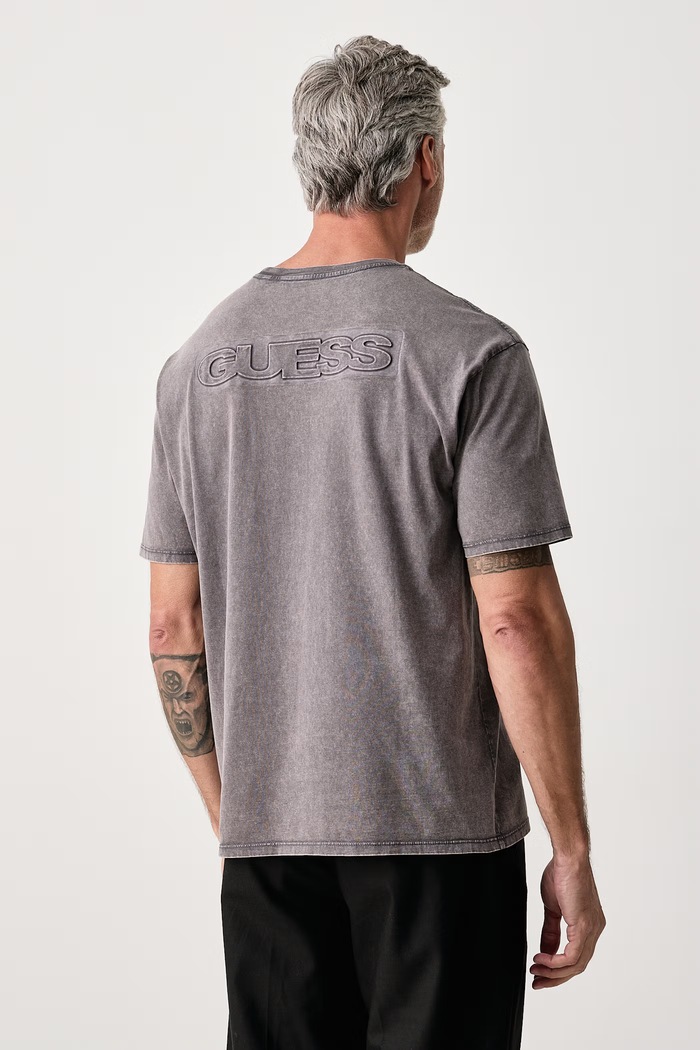 Odjeća Guess Majica za muškarce od pamuka M6BI65.K6629 siva
