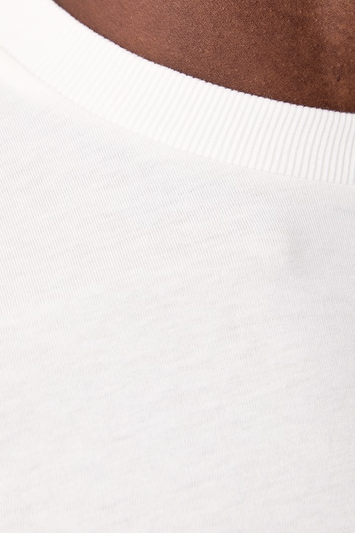 T-shirt męski bawełniany Blauer biały BLUH02416