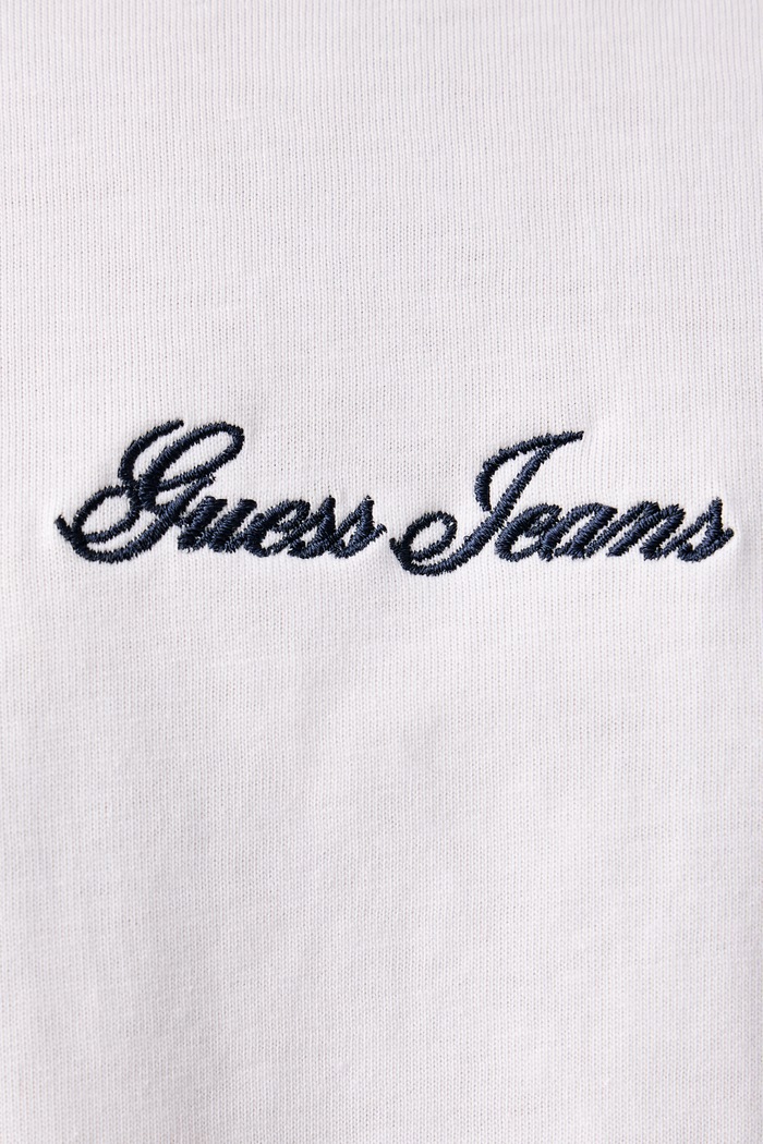 T-shirt męski bawełniany Guess Jeans biały M6BI88.K6999