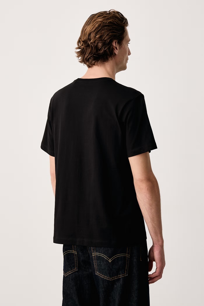 Odzież Guess Jeans T-shirt męski bawełniany M6BI09.K5324 czarny
