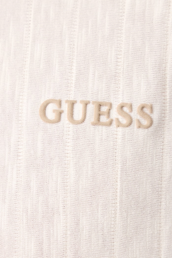 T-shirt męski bawełniany WALT Guess Z6BI14.K6694 beżowy