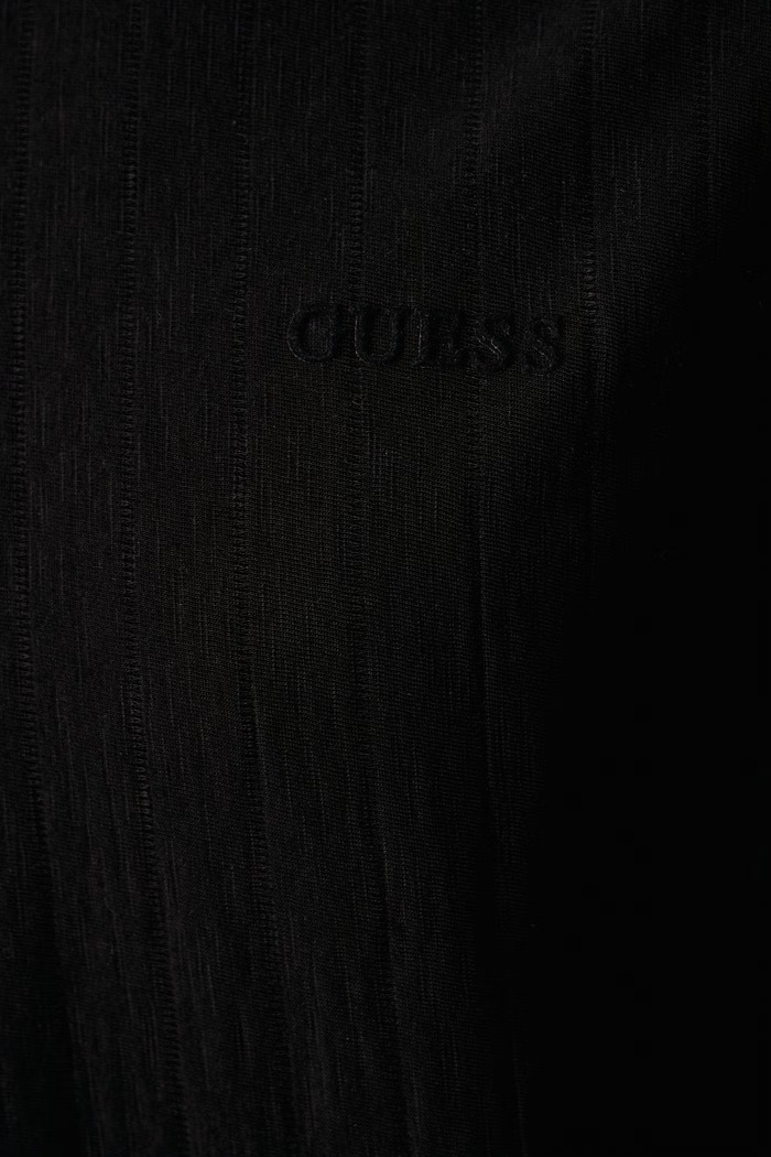 T-shirt męski bawełniany WALT Guess Z6BI14.K6694 czarny