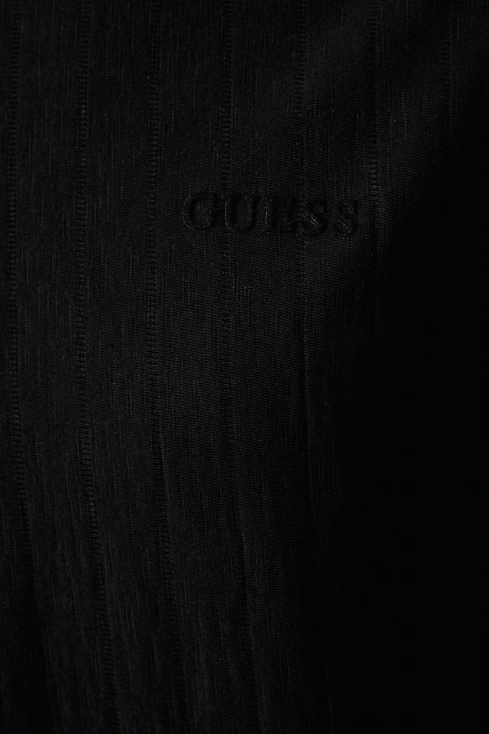 T-shirt męski bawełniany WALT Guess Z6BI14.K6694 czarny