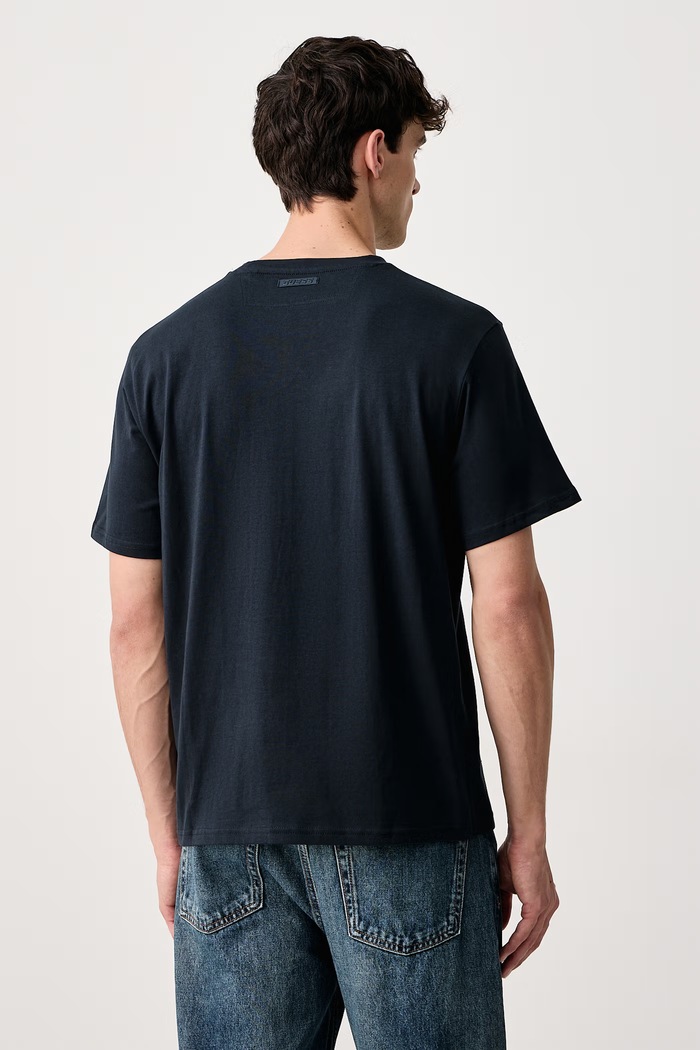 Guess T-shirt ανδρικό βαμβακερό JOSEPH Z6BI09.K6555 σκούρο μπλε AW26