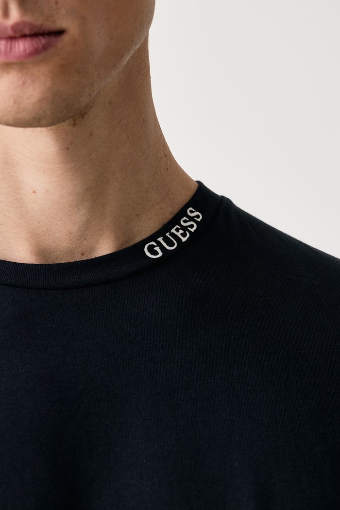 T-shirt ανδρικό βαμβακερό JOSEPH Guess Z6BI09.K6555 σκούρο μπλε