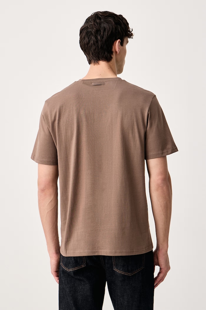 Guess T-shirt ανδρικό βαμβακερό JOSEPH Z6BI09.K6555 καφέ AW26