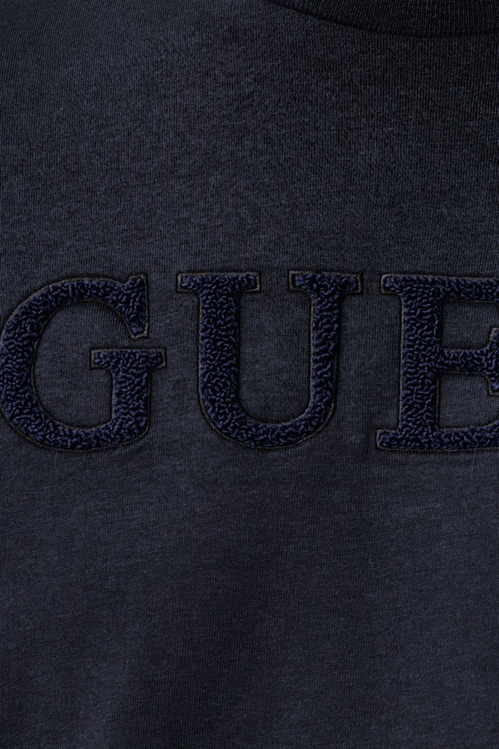 T-shirt ανδρικό βαμβακερό Guess Z6BI06.K6537 σκούρο μπλε
